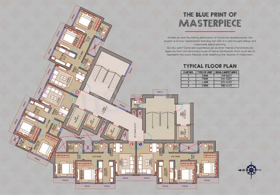 Veena Smart Homes Master Plan