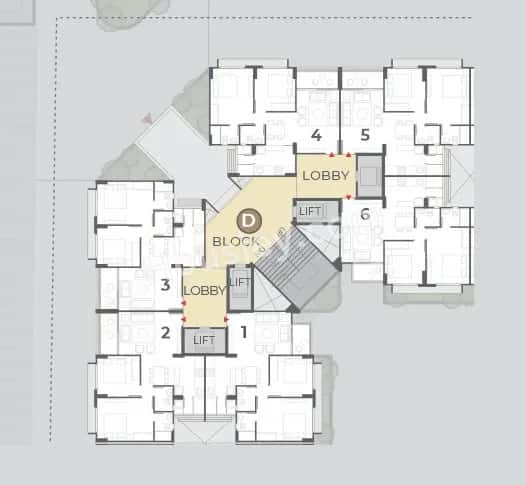 Vishwanath Sarathya West Floor plan 8