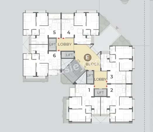 Vishwanath Sarathya West Floor plan 4