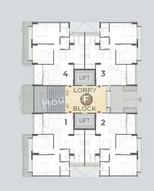Vishwanath Sarathya West Floor plan 5