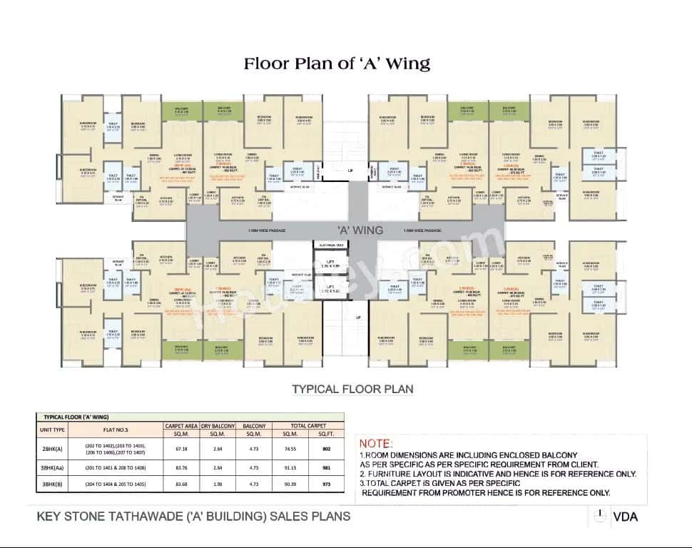 Visoka Keystone Floor plan 1