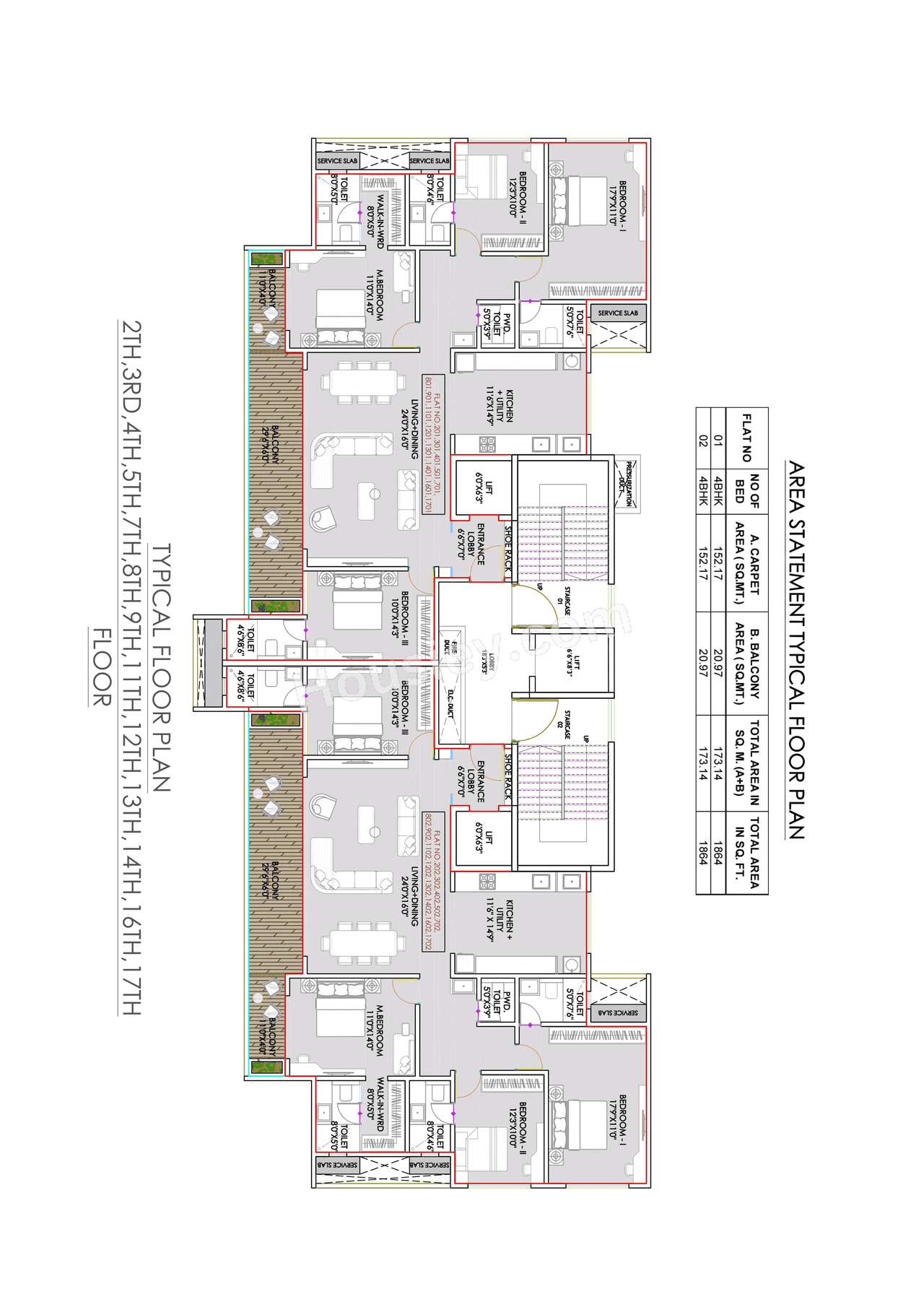 Aashirwad Miraya Floor plan 2
