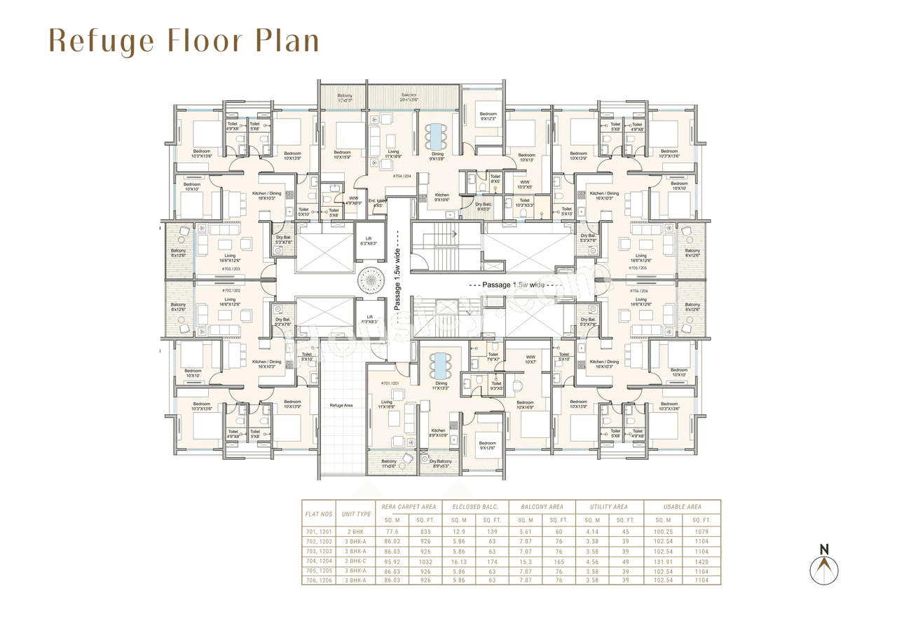 Abhijay Samsara Floor plan 2
