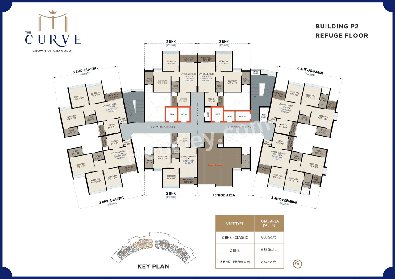 Abhinav The Curve Floor plan 2
