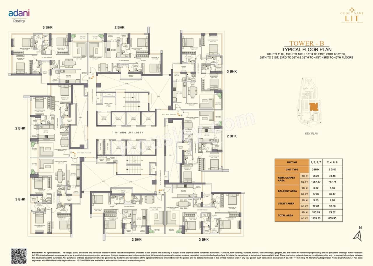 Adani Codename LIT Floor plan 2