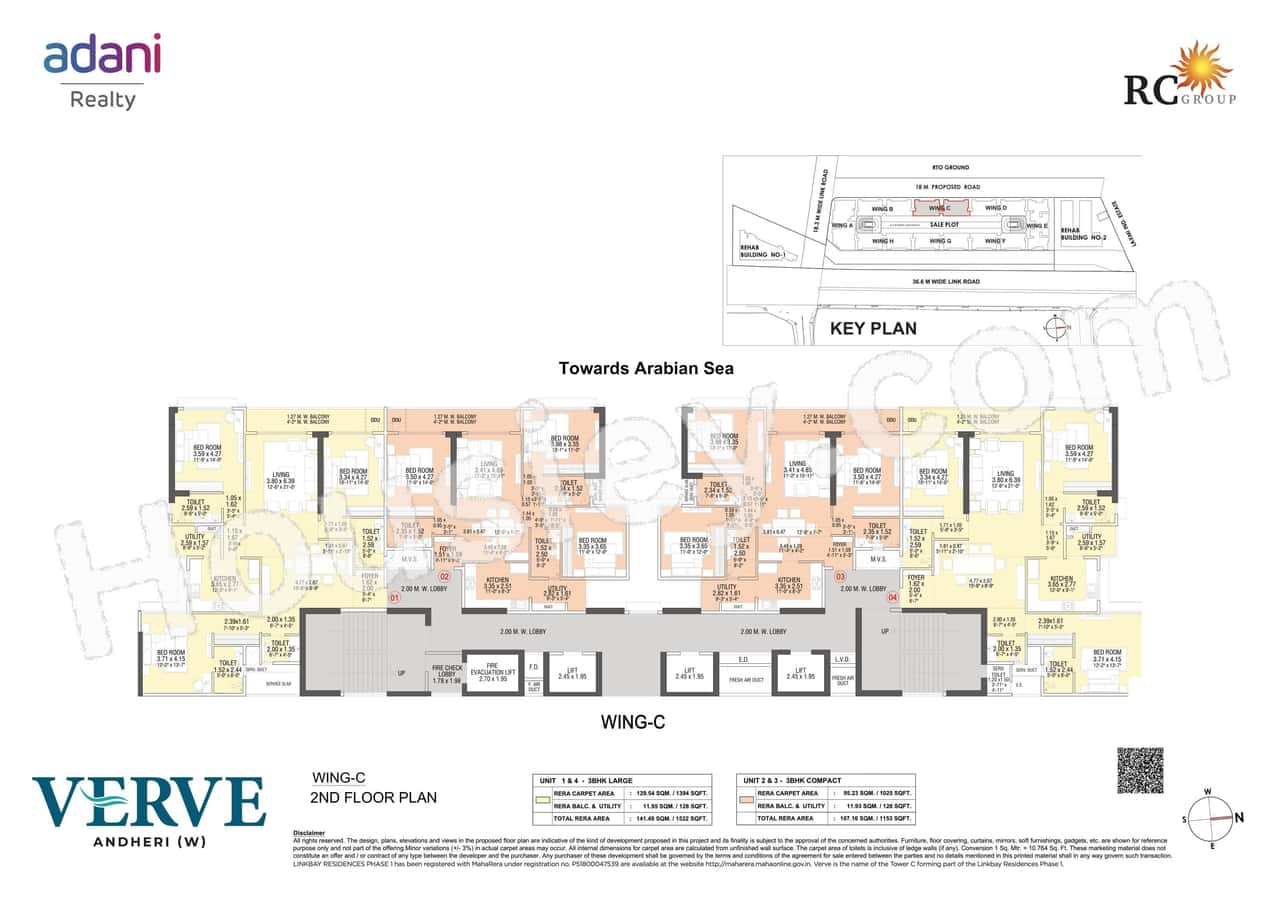 Adani Verve Floor plan 1