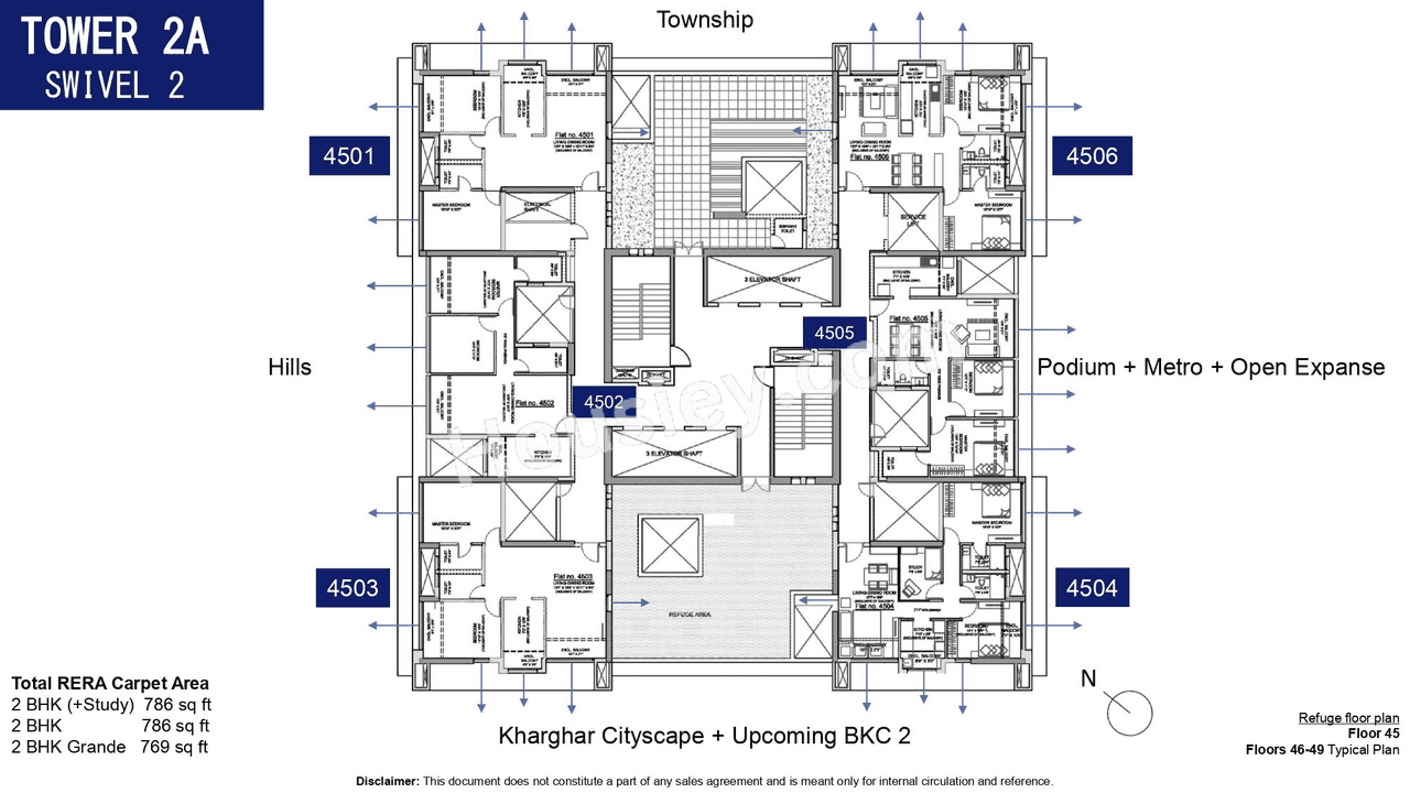 Adhiraj Capital City Floor plan 2