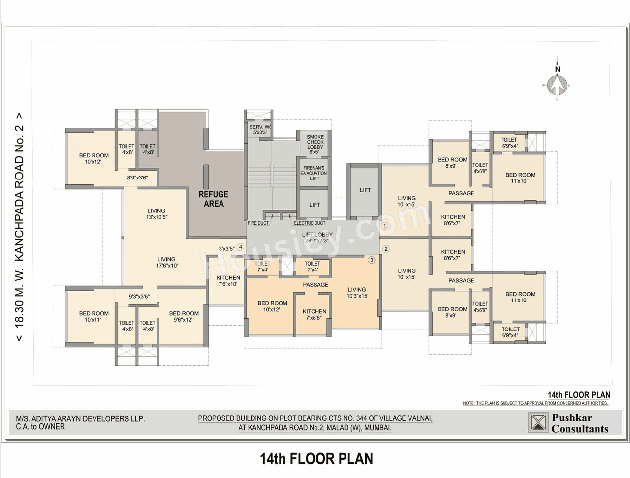 Aditya Breeze Floor plan 3