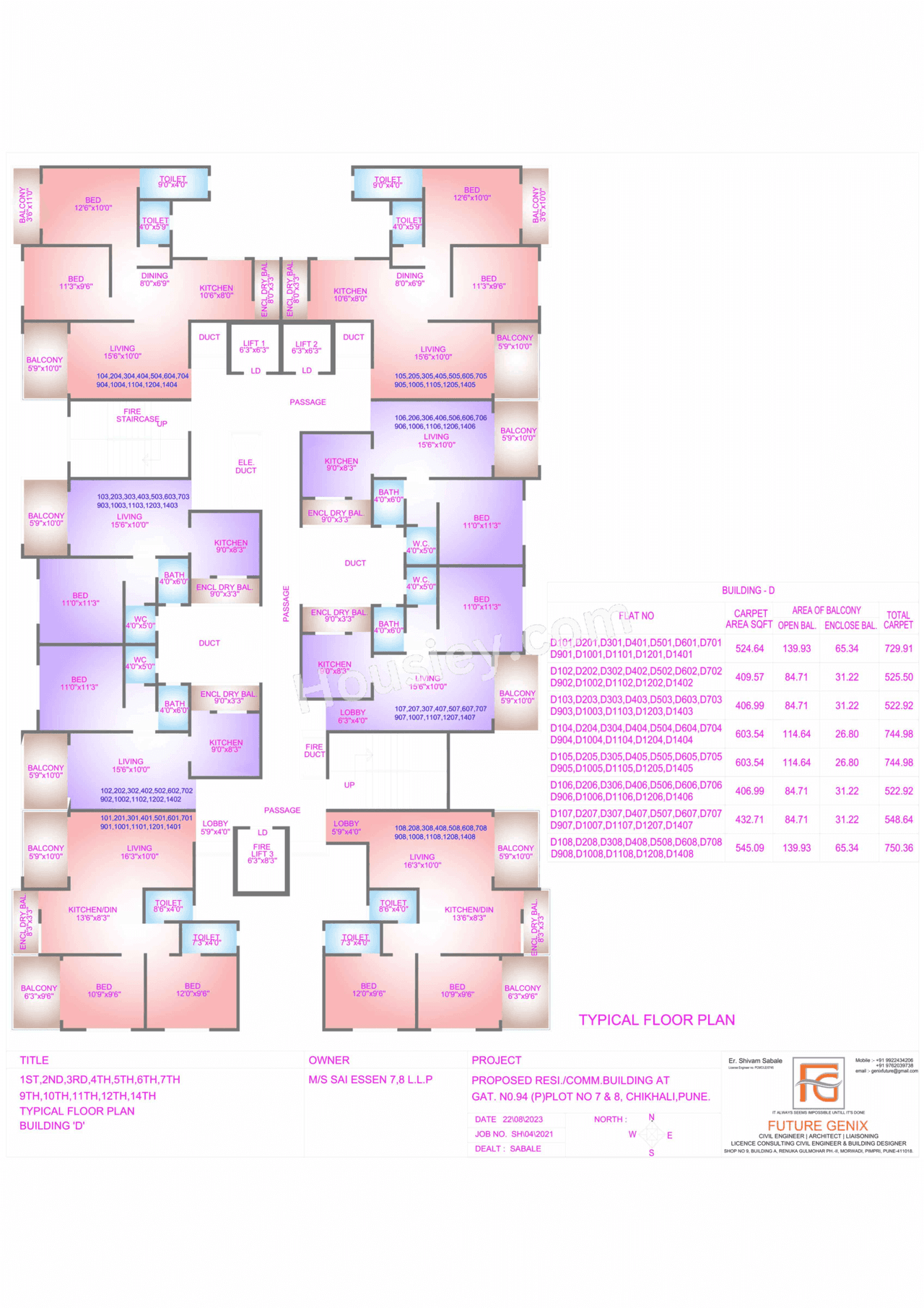 Aishwaryam Vaastu Dreams Floor plan 4