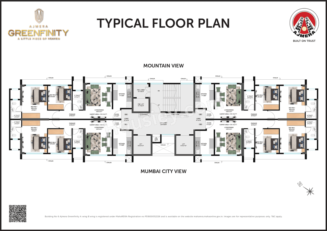 Ajmera Greenfinity 2 Master Plan