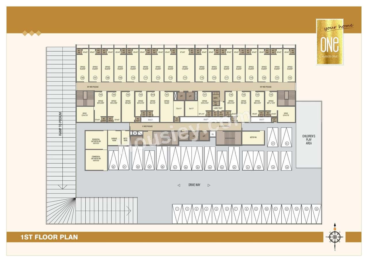 Amber One Floor plan 2