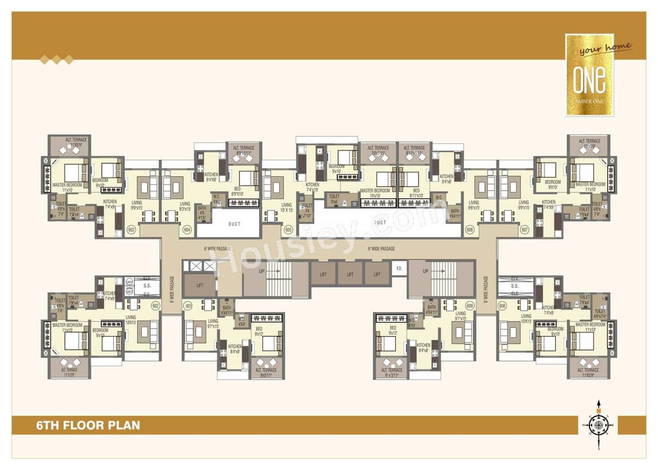 Amber One Floor plan 8