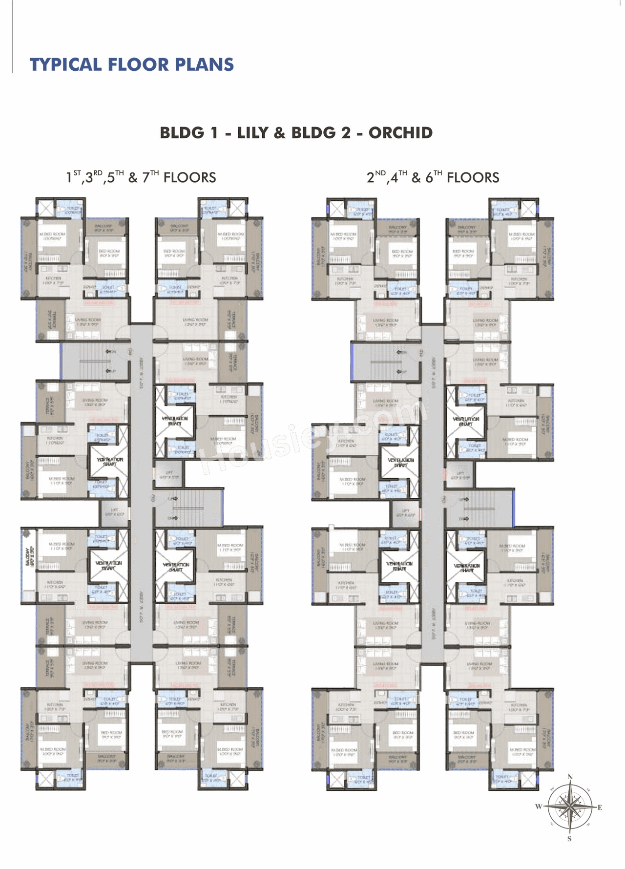 Anant Serene Park Floor plan 1