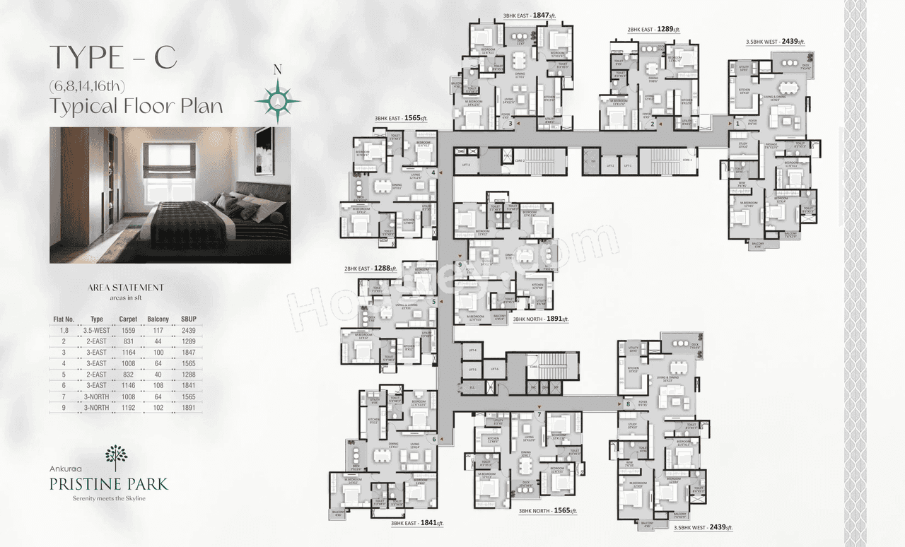Ankuraa Pristine Park Floor plan 3