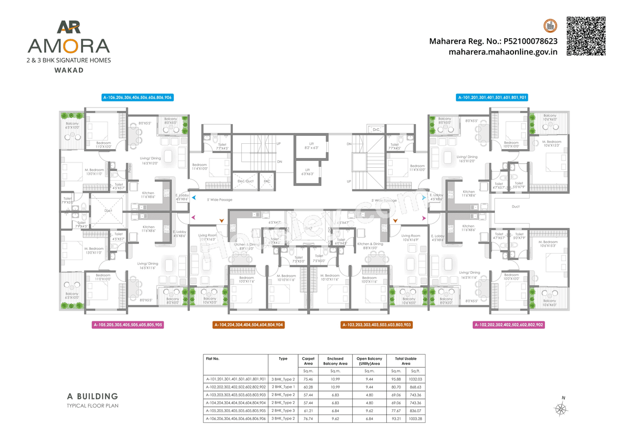 AR Amora Floor Plan