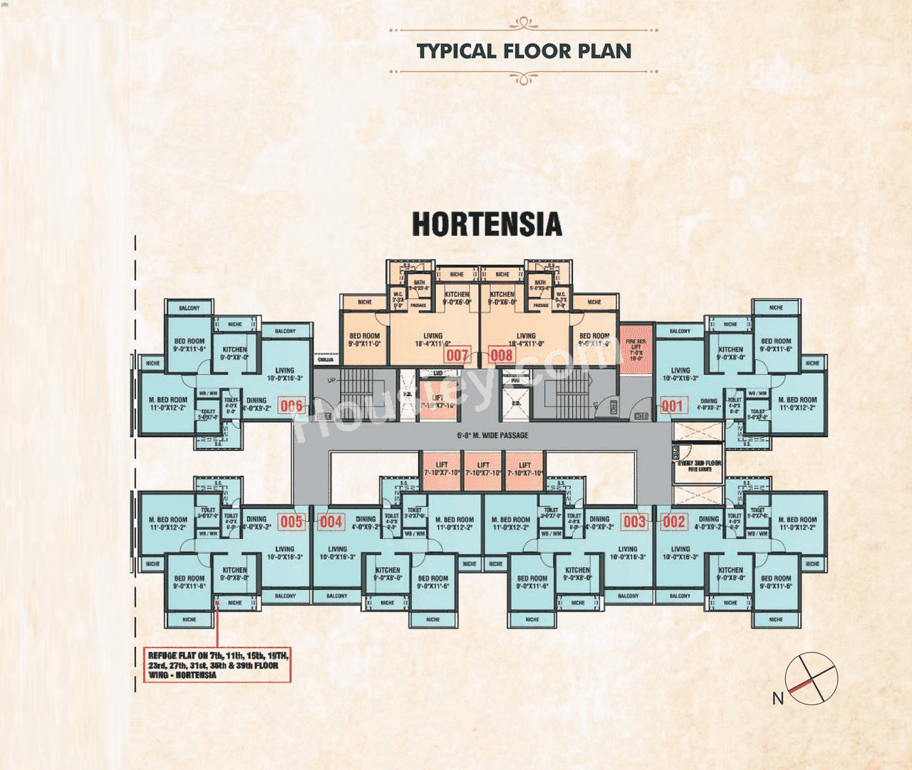Arihant Aspire Floor plan 1