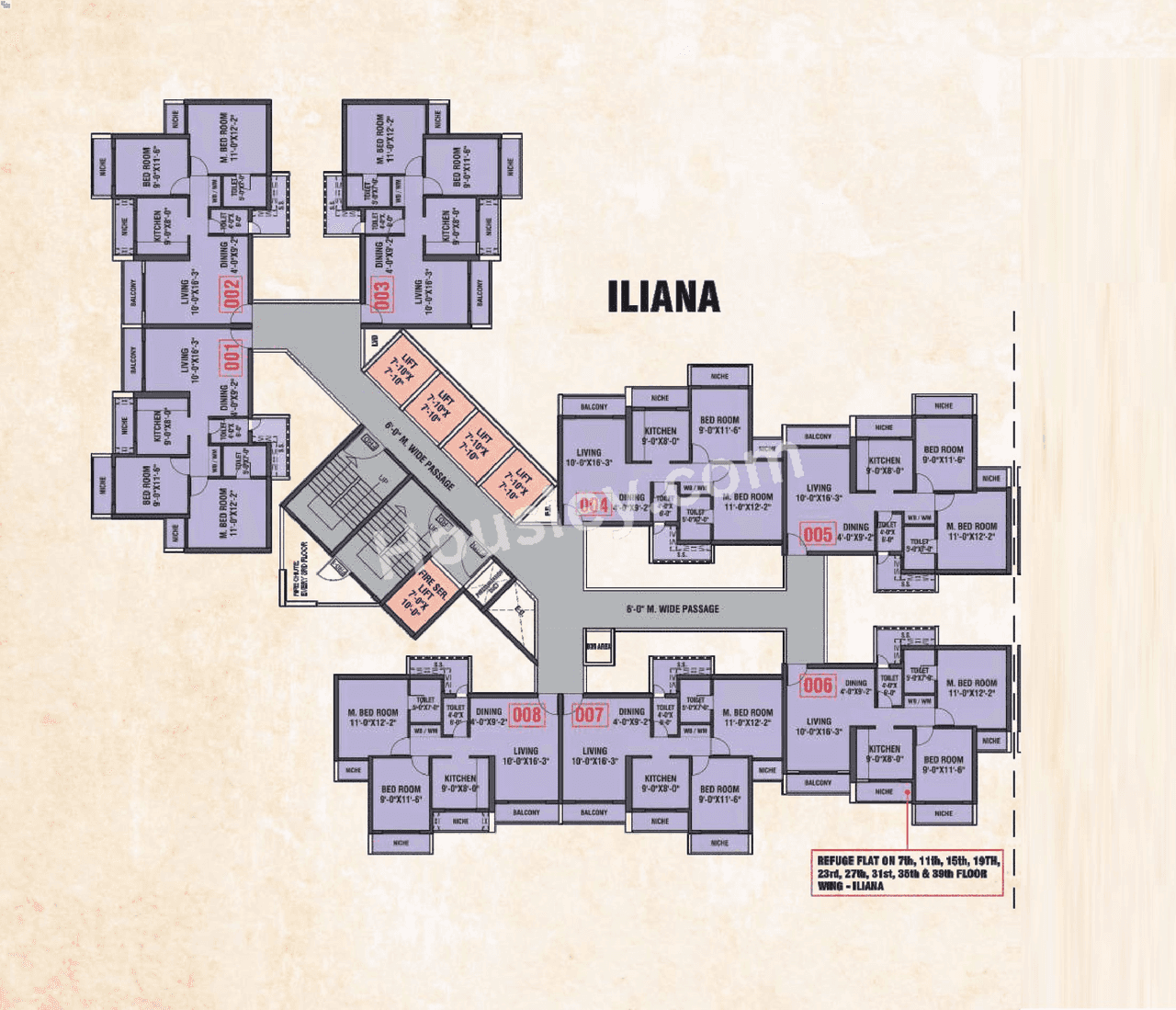 Arihant Aspire Floor plan 2