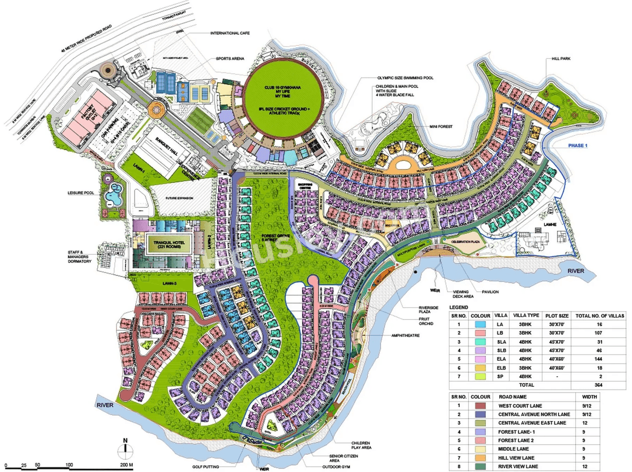 Arihant World Villas Floor Plan