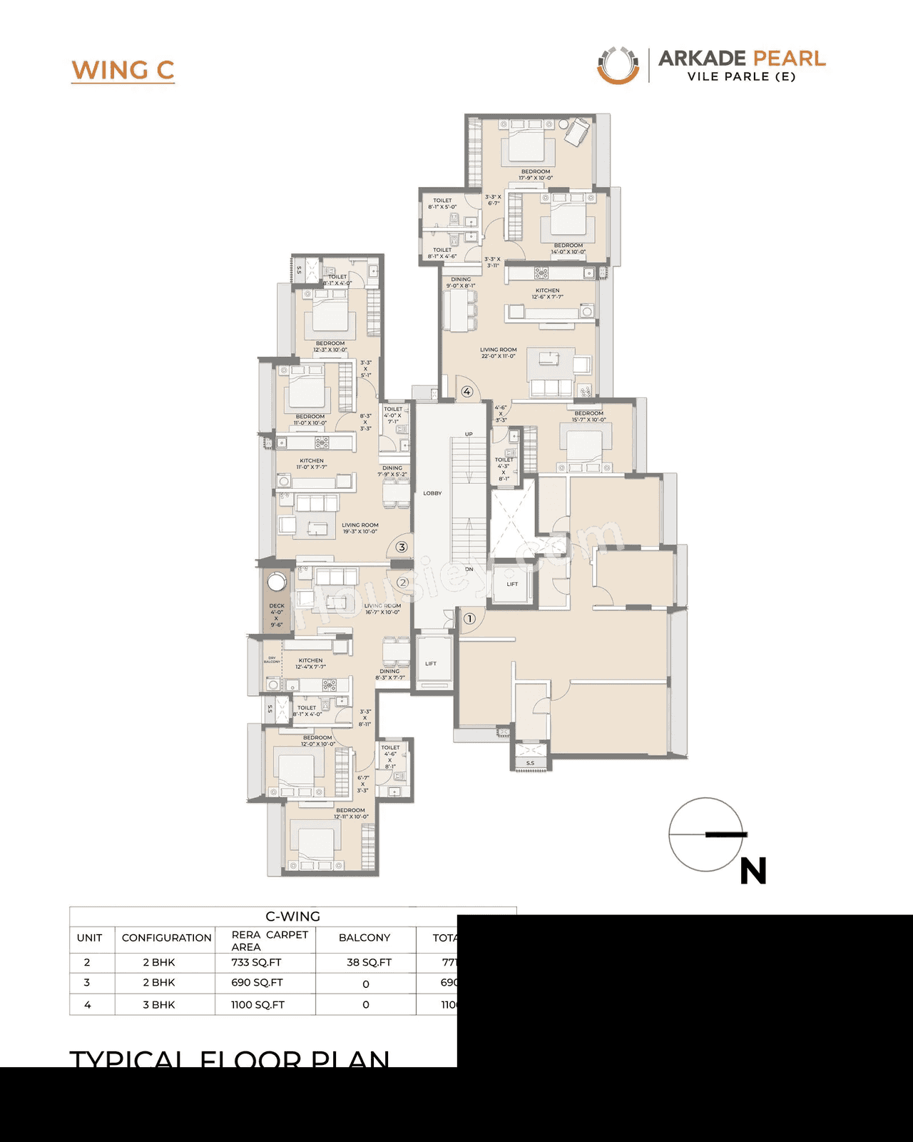 Arkade Pearl Floor plan 5