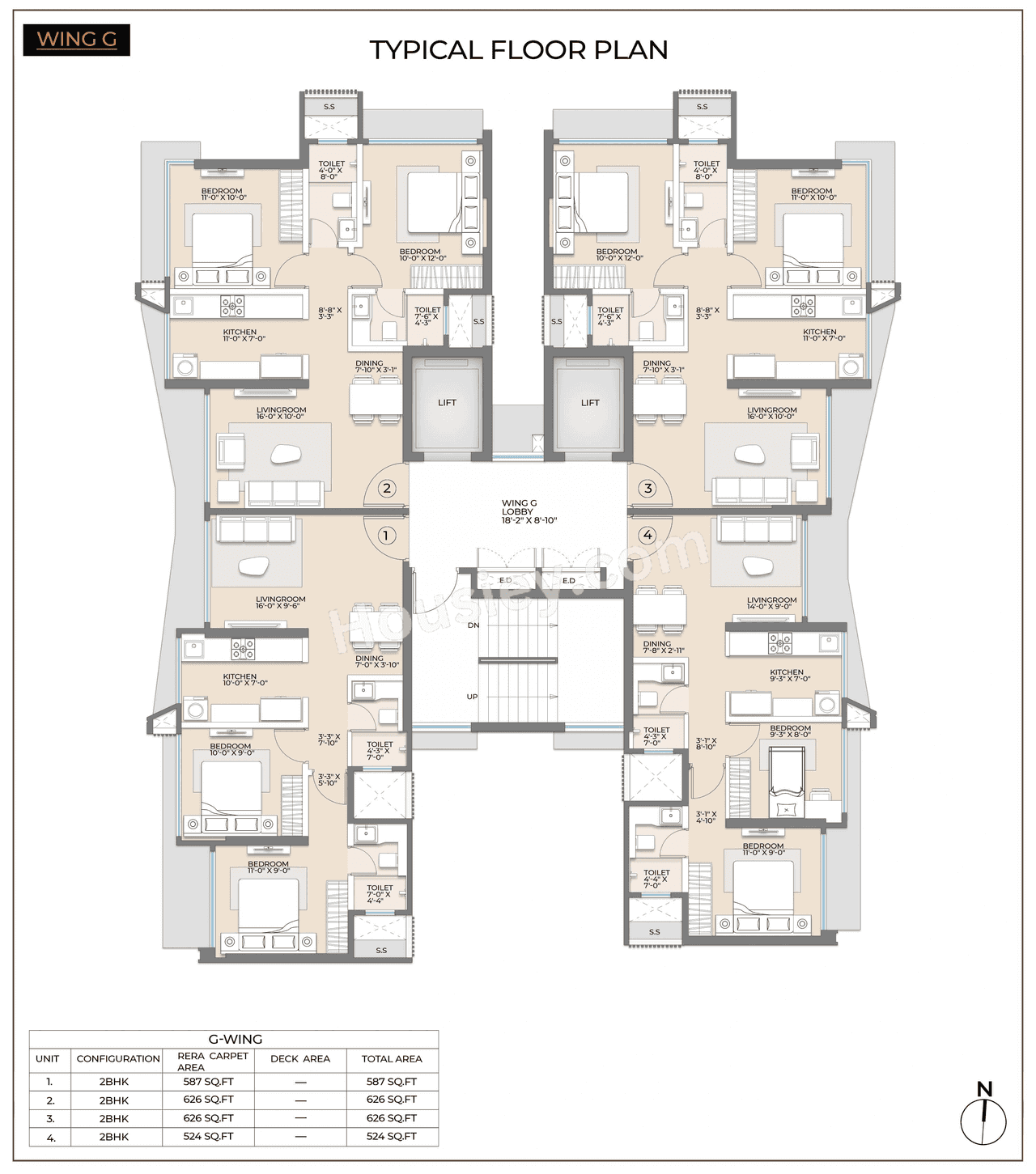 Arkade Rare Bhandup Floor plan 2