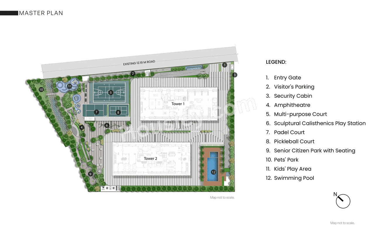 Assetz Melodies Of Life Apartments Master Plan