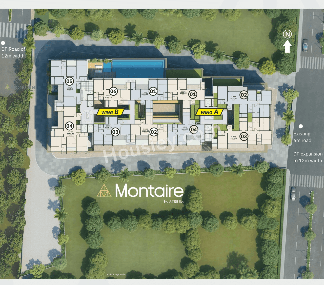 Atrium Montaire Master Plan