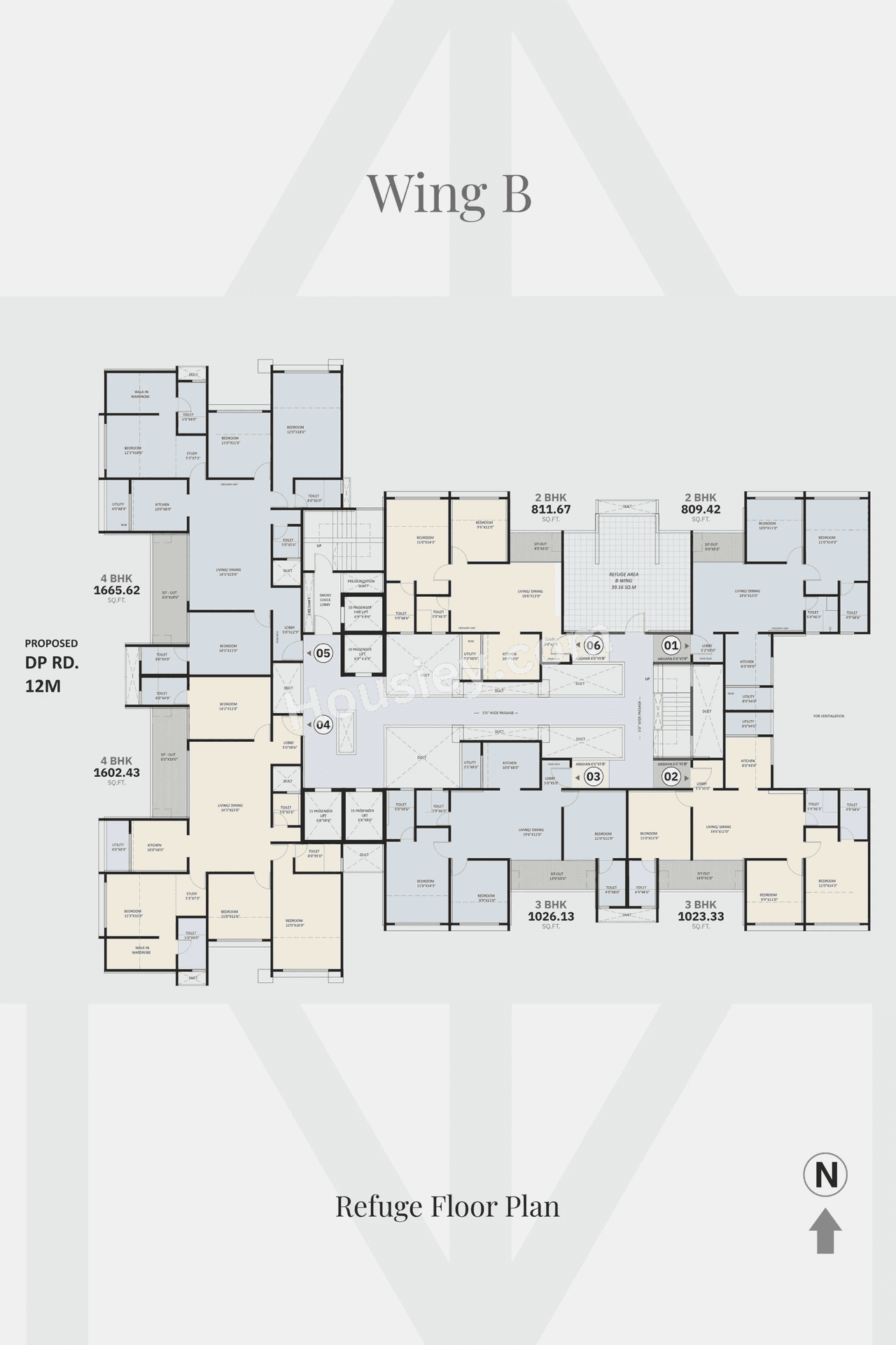 Atrium Montaire Floor plan 3