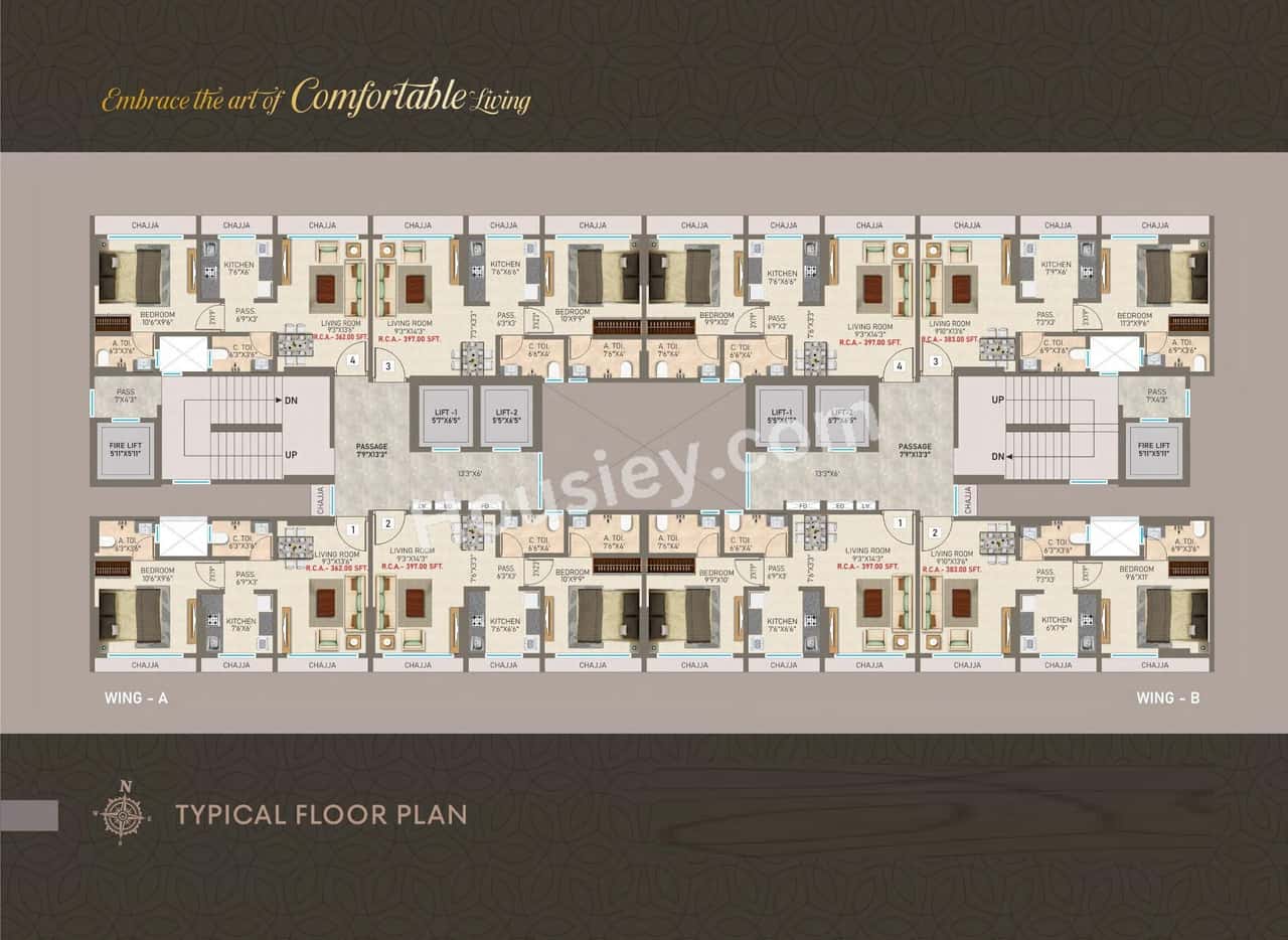 AV Priyam Residency Floor Plan