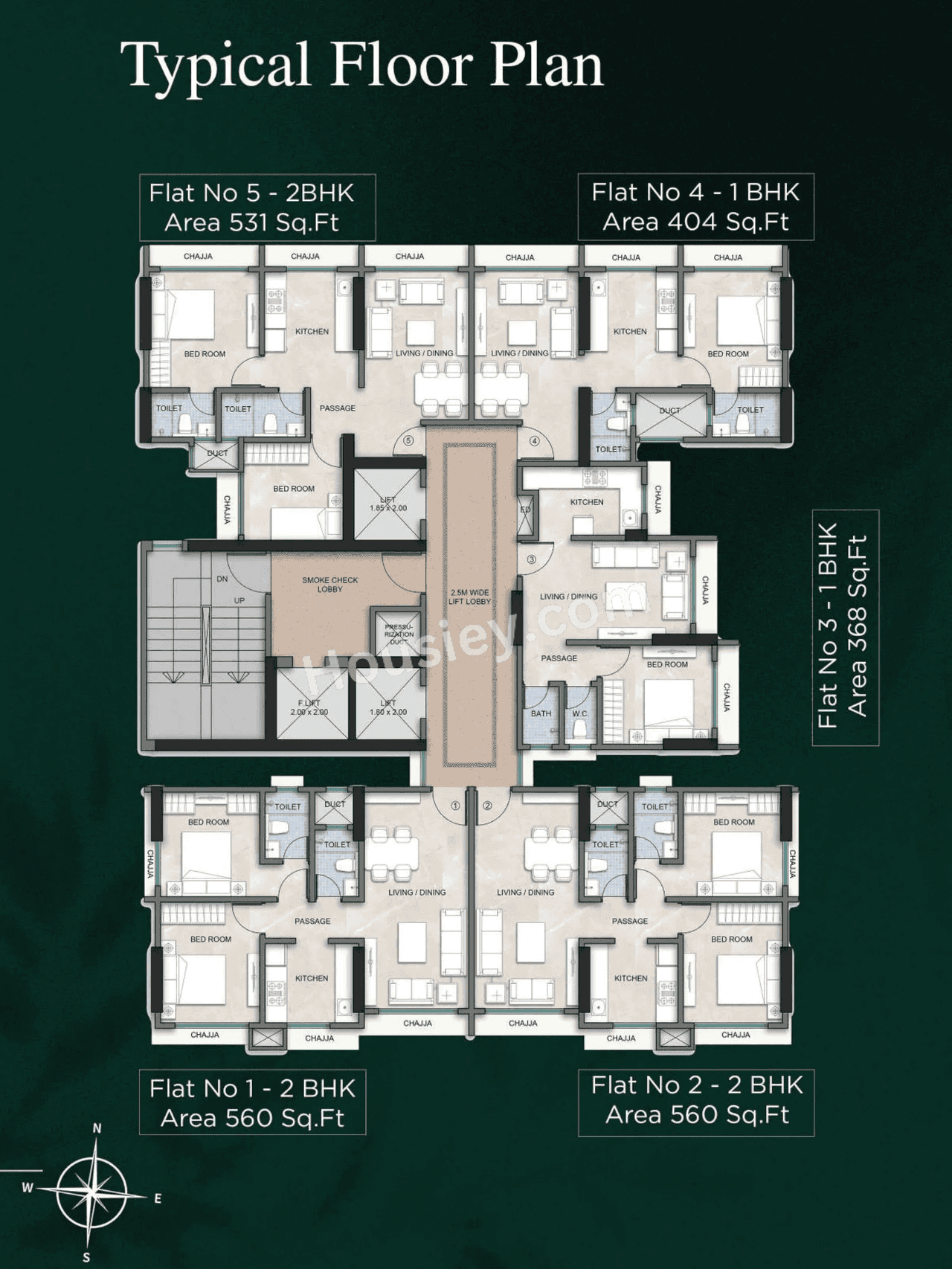 Avira Sai Shreeji Floor Plan