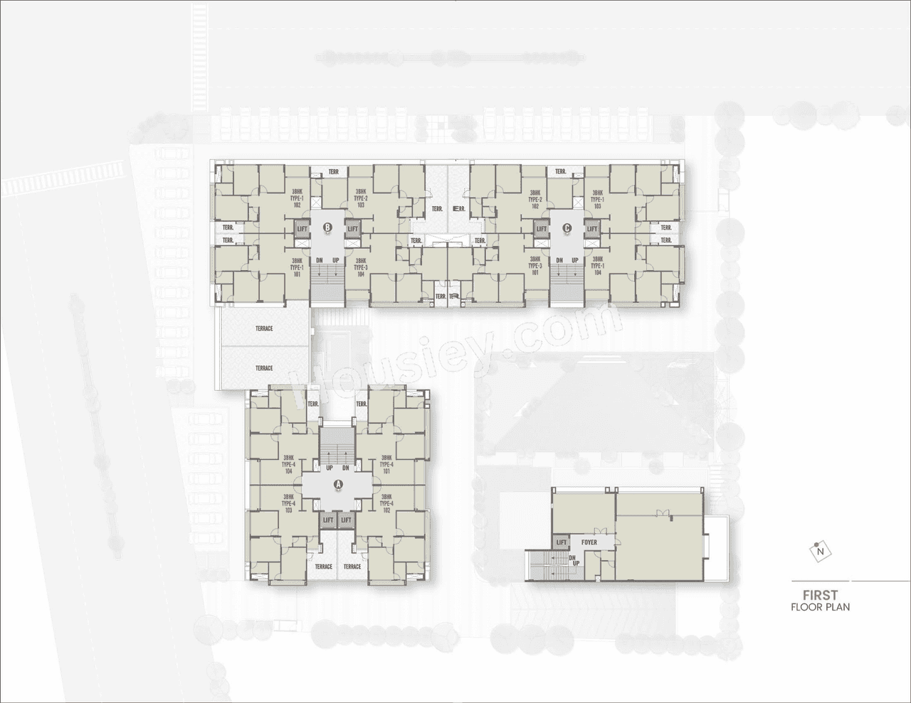 Avirat Silver Brook 2 Floor Plan