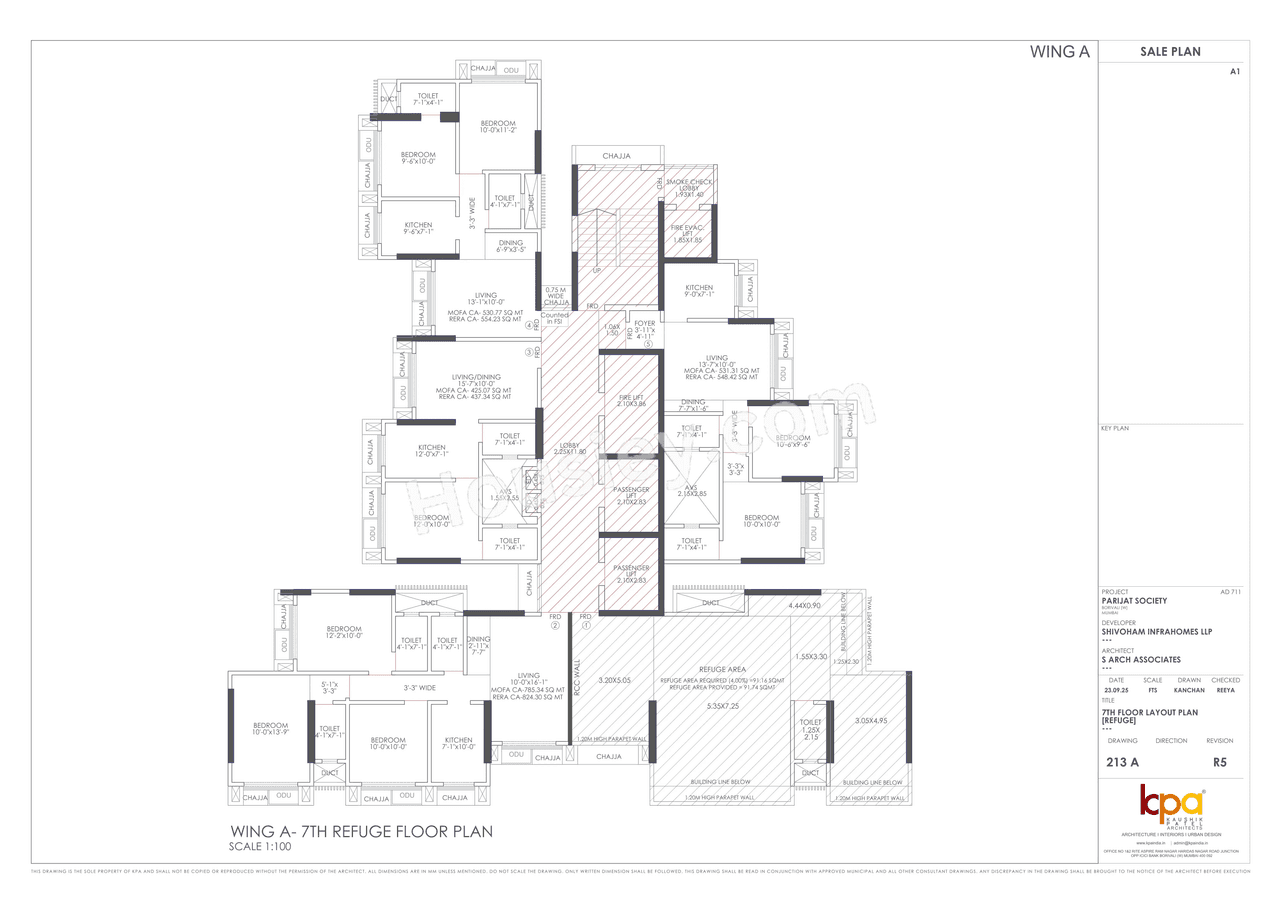 Avyukta Parijat Floor plan 8