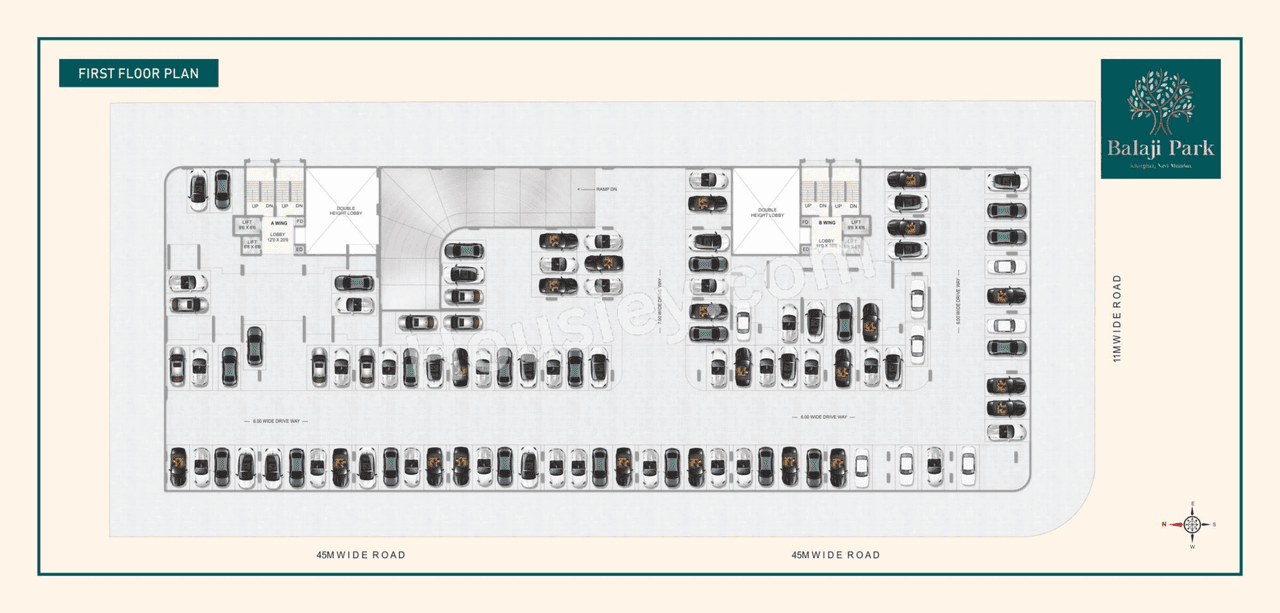 Balaji Park Floor plan 1