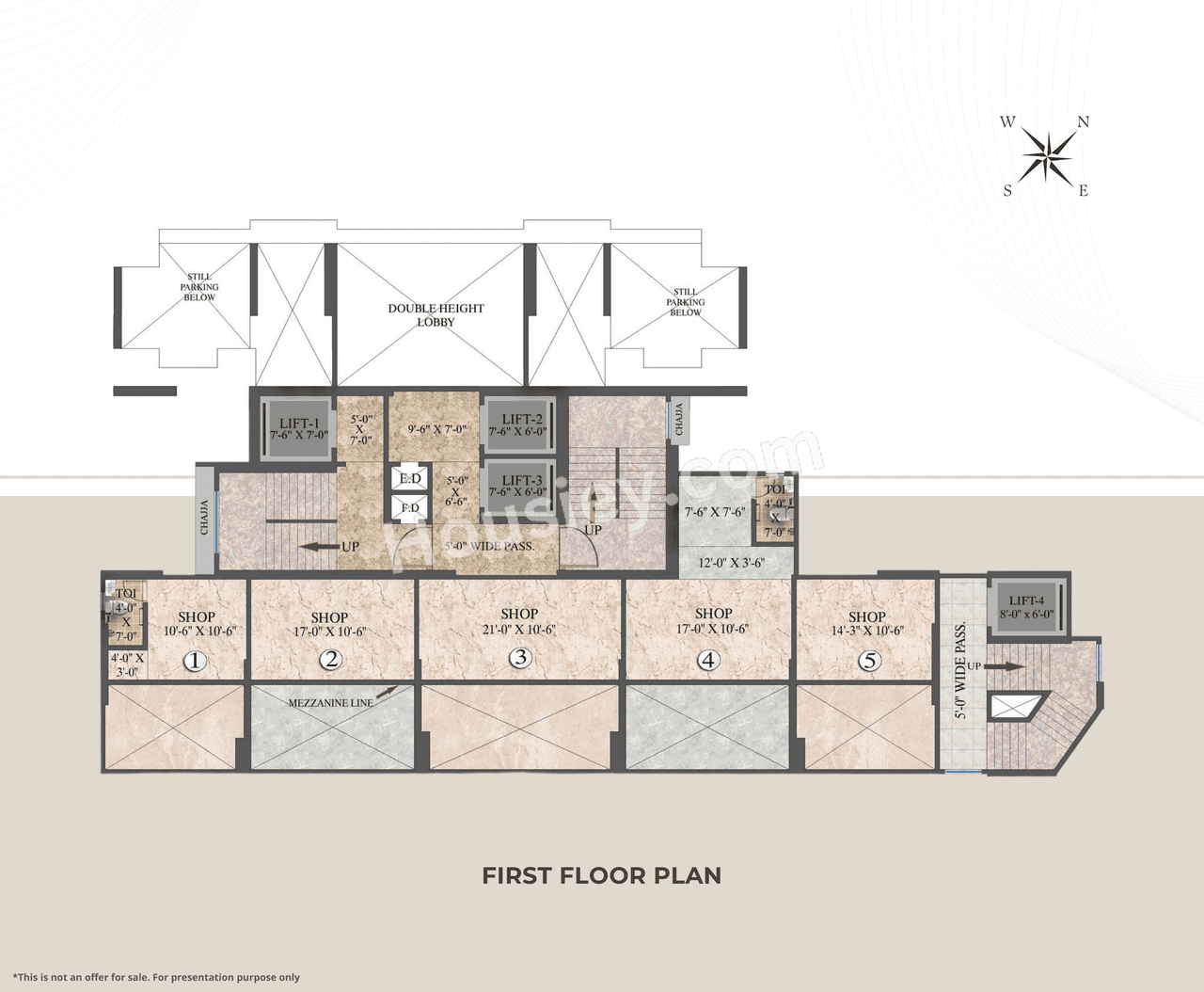 Bhutra Sky Avenue Floor plan 1