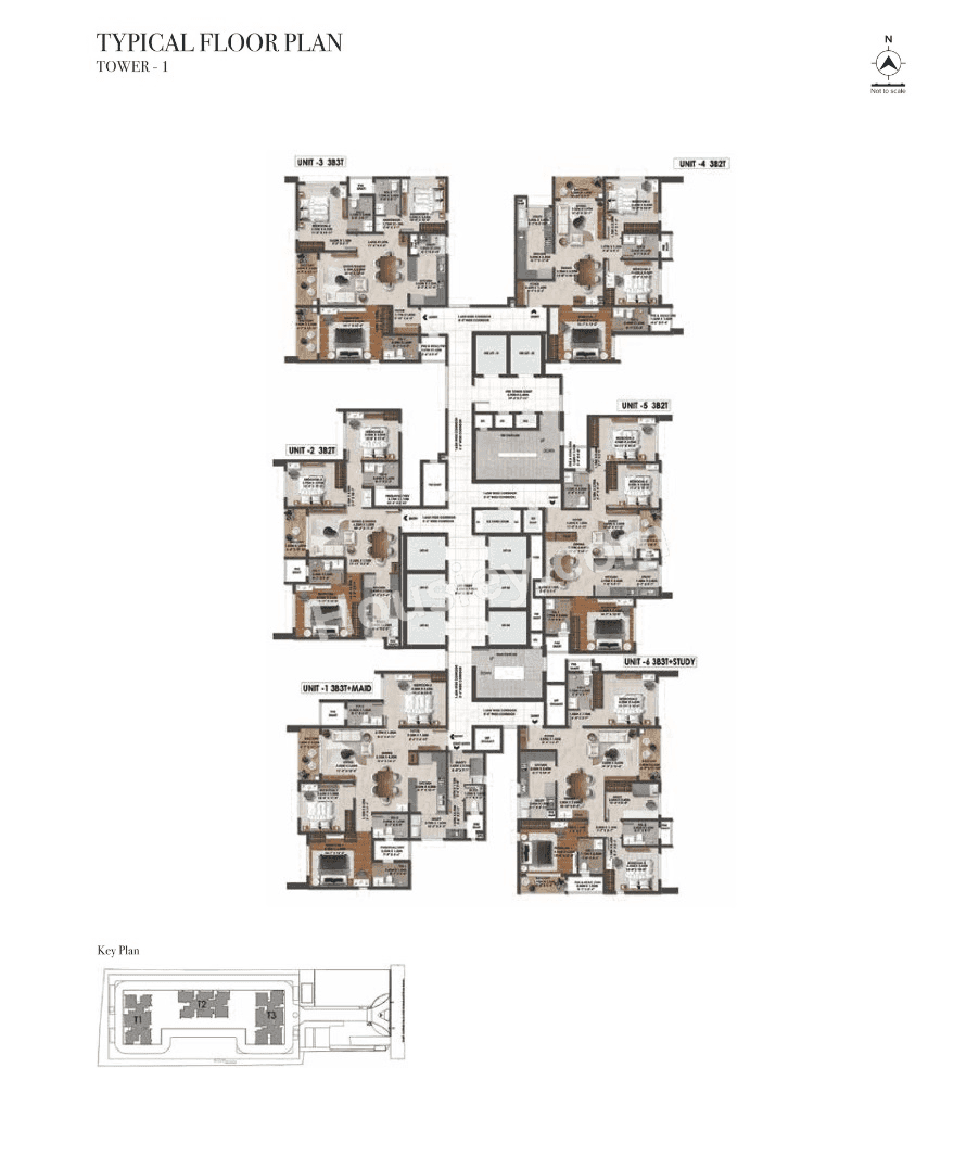 Brigade Altius Floor plan 4