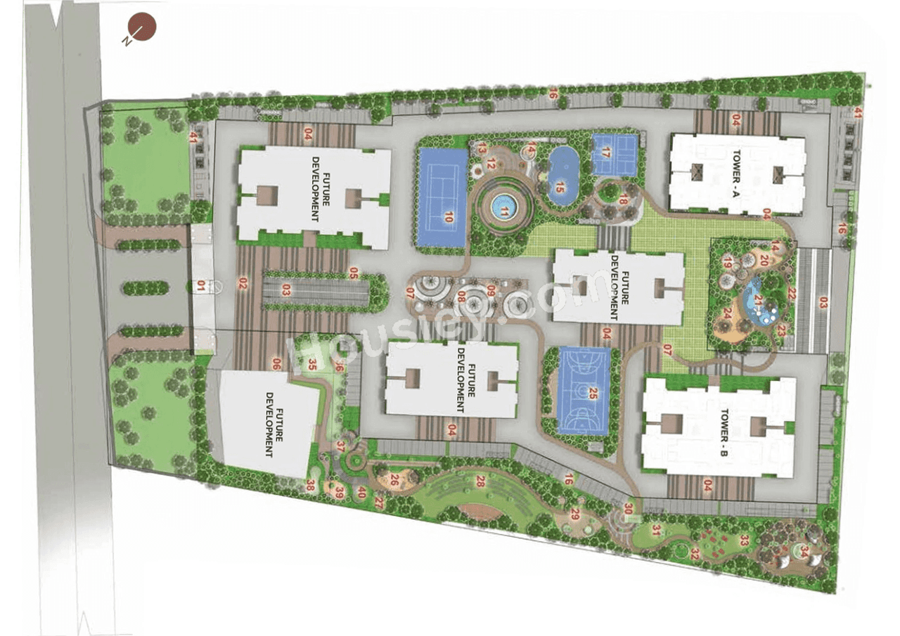 Brigade Belvedere Floor Plan