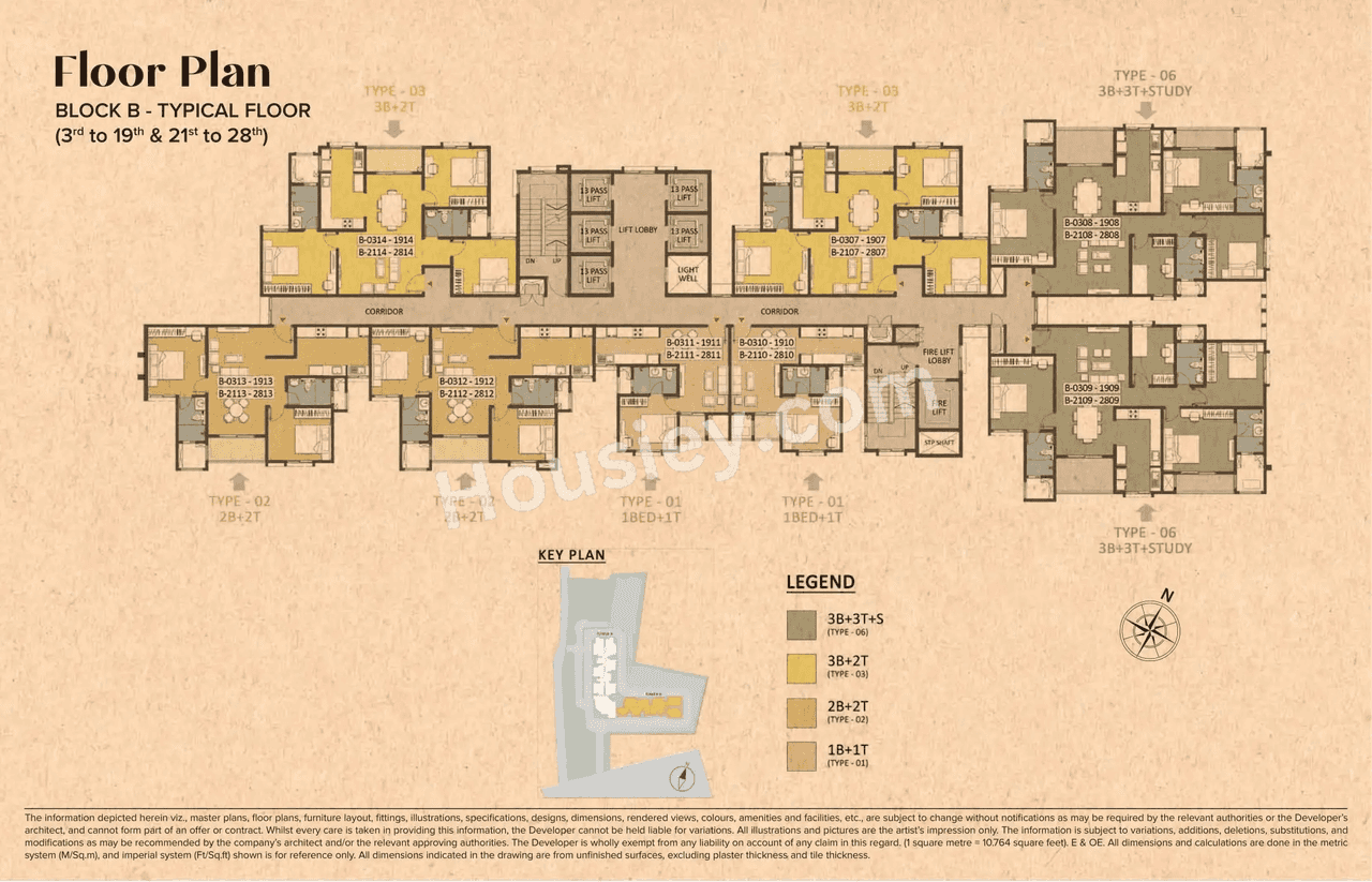 Brigade Citrine Floor plan 2