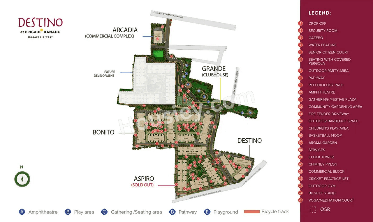 Brigade Xanadu Destino Floor Plan