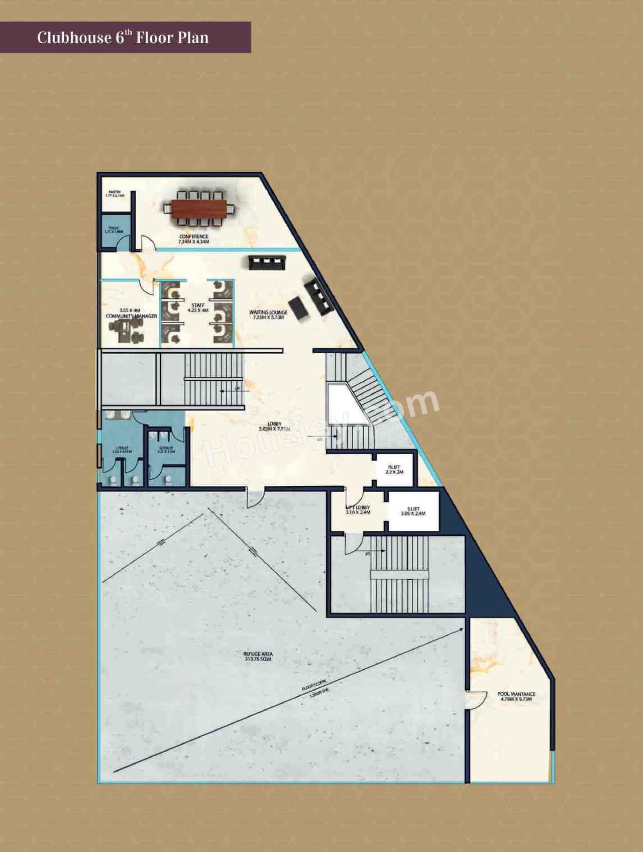 Candeur Skyline Floor plan 13
