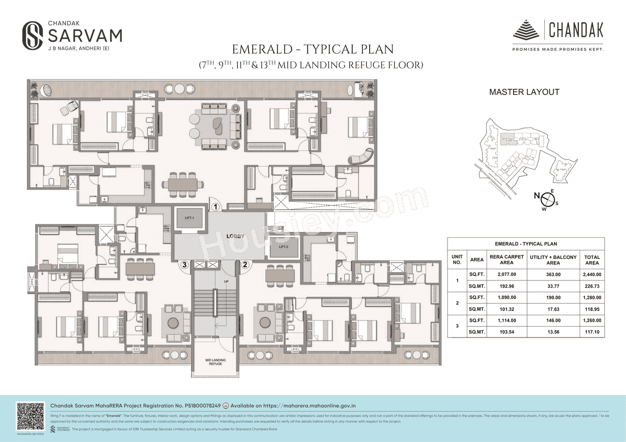 Chandak Sarvam Floor plan 22