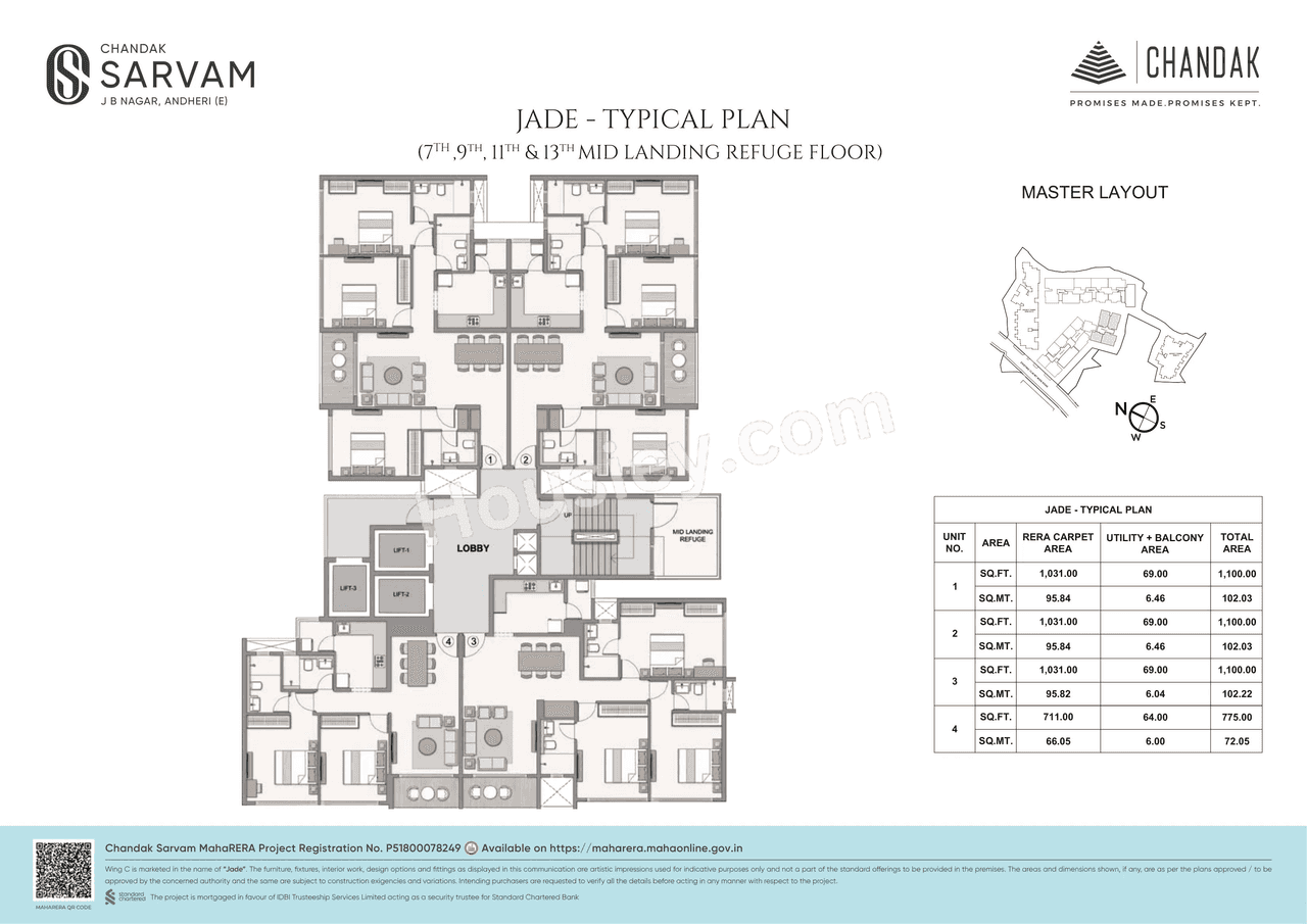Chandak Sarvam Floor plan 23