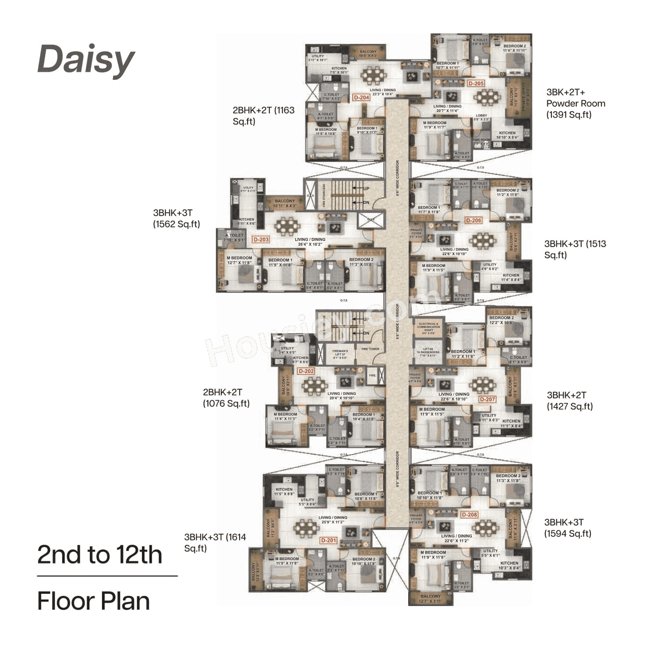 CoEvolve Florenza Floor plan 5
