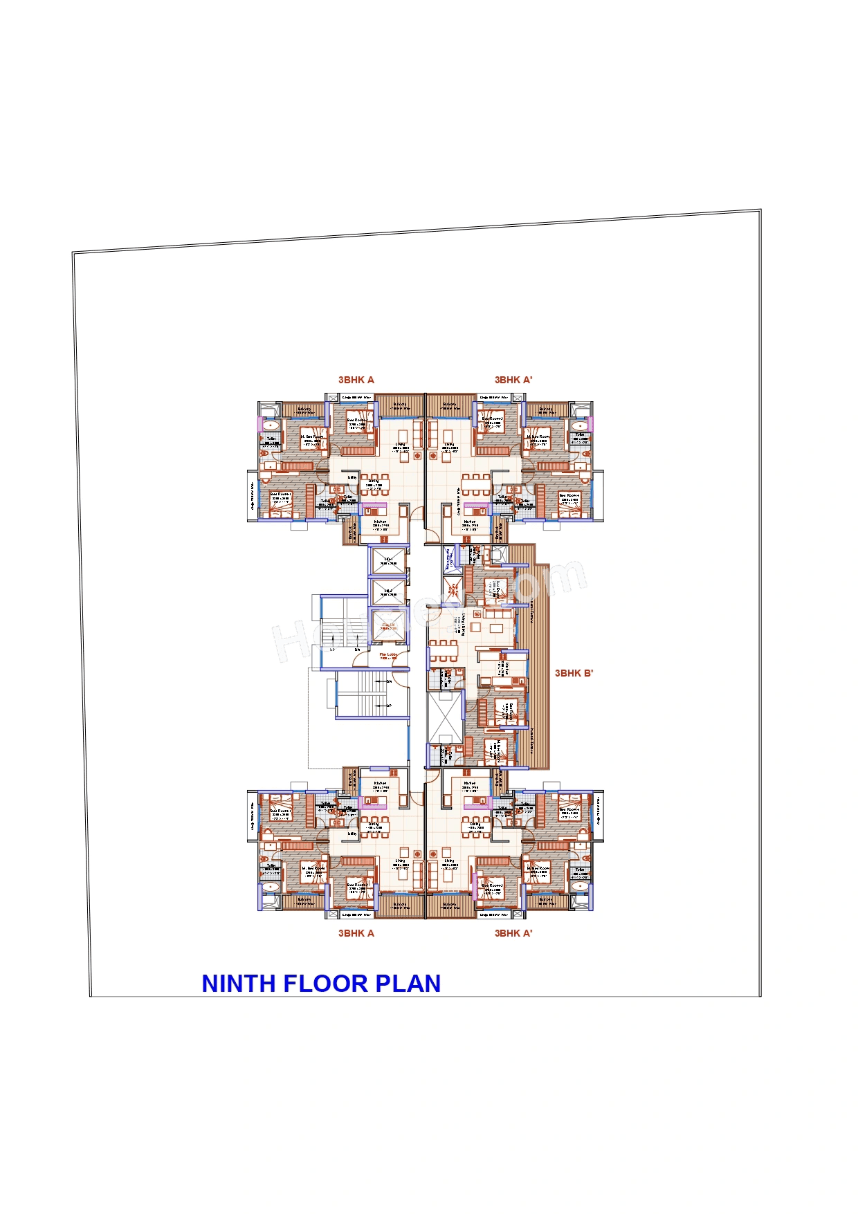 Continental Signature Floor plan 3