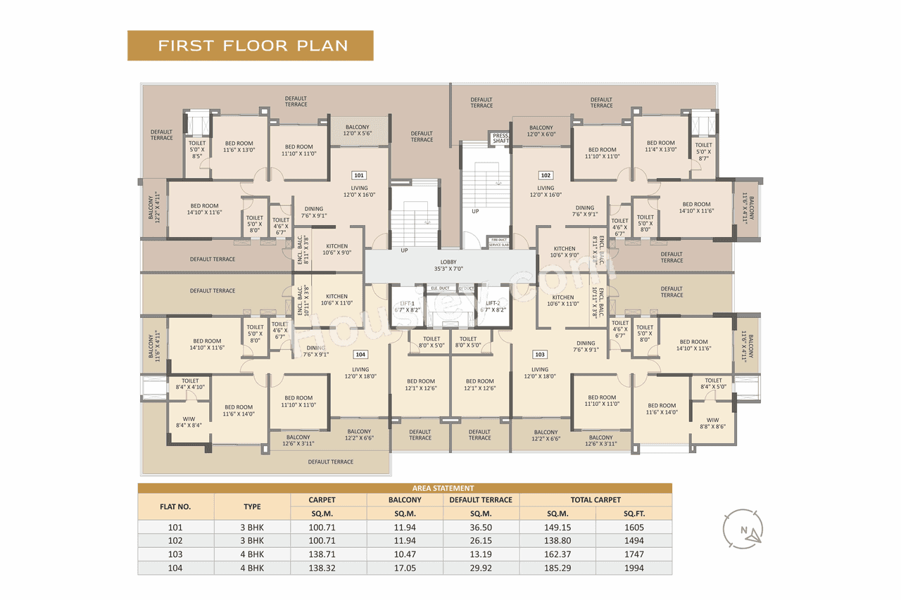 Cristallo The Arista Floor plan 2