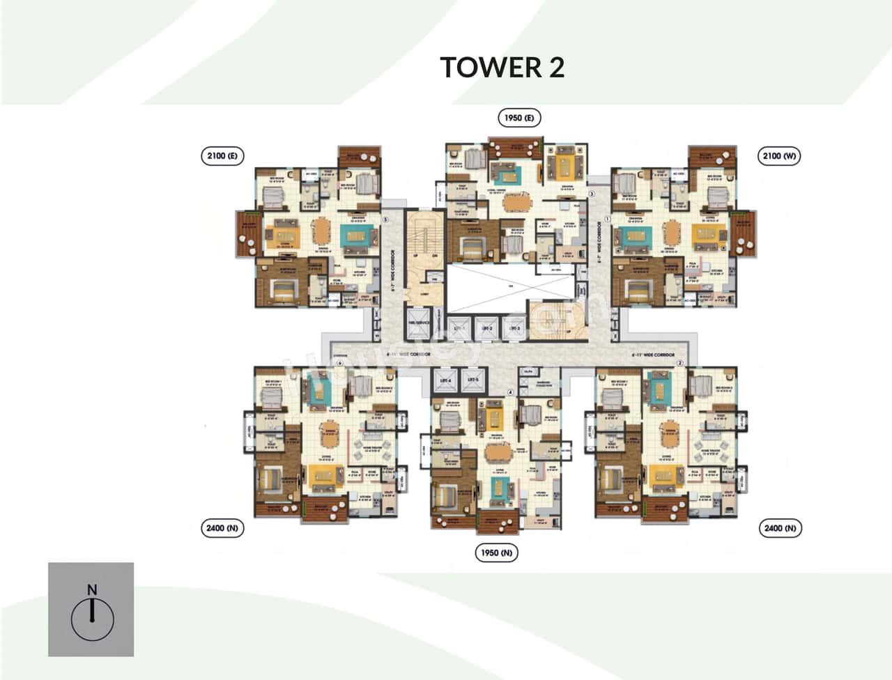 Cybercity Westbrook Floor plan 2