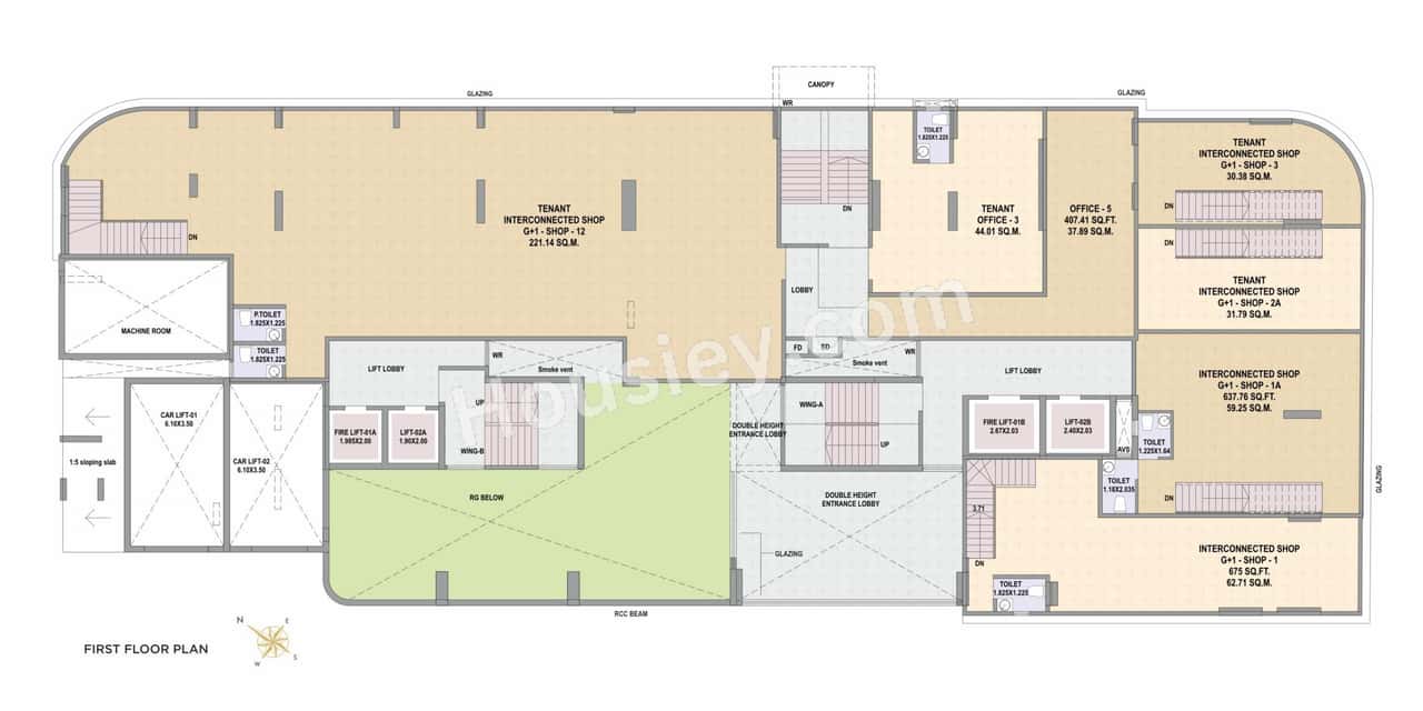 DD Om Sonal Heights Floor plan 1