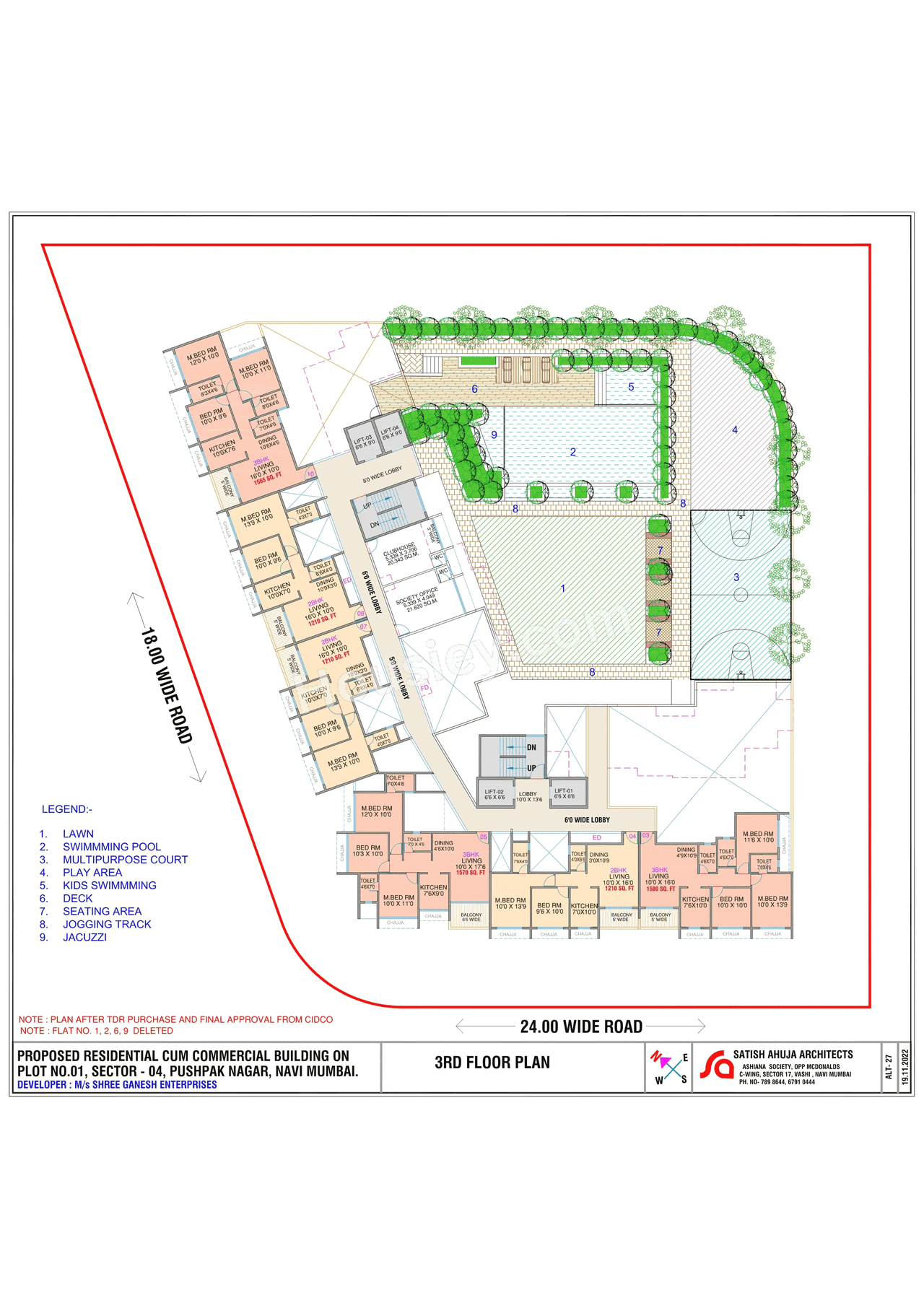 Delta Elite Floor plan 6