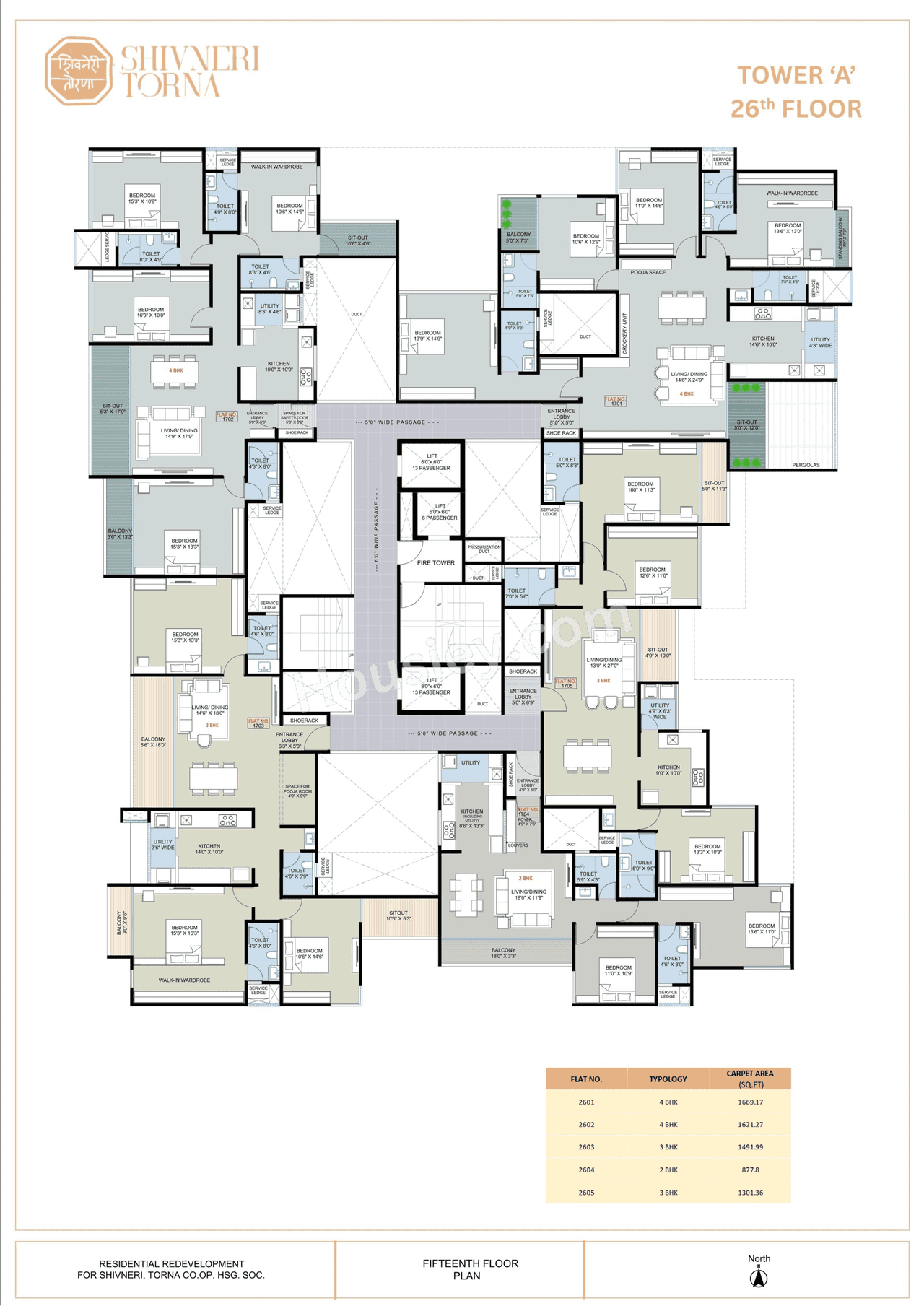 Deshpande Shivneri Torna Floor plan 18