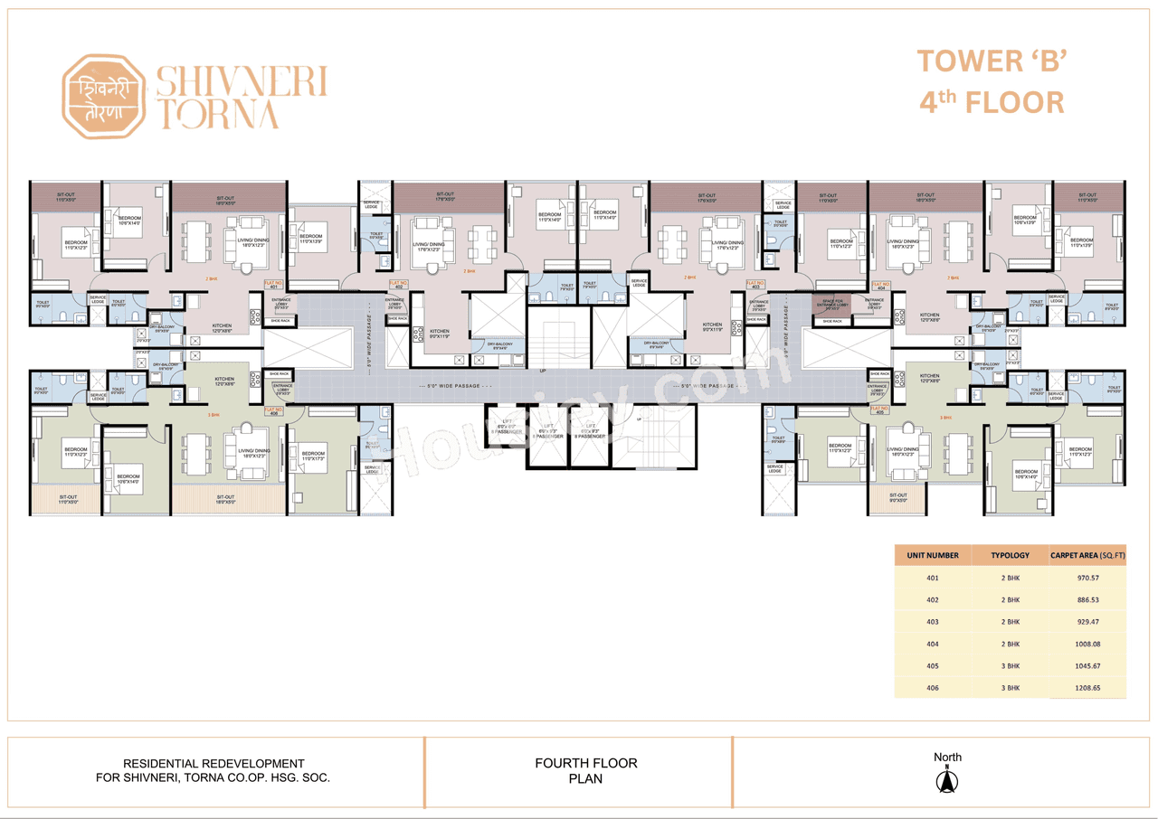 Deshpande Shivneri Torna Floor plan 22
