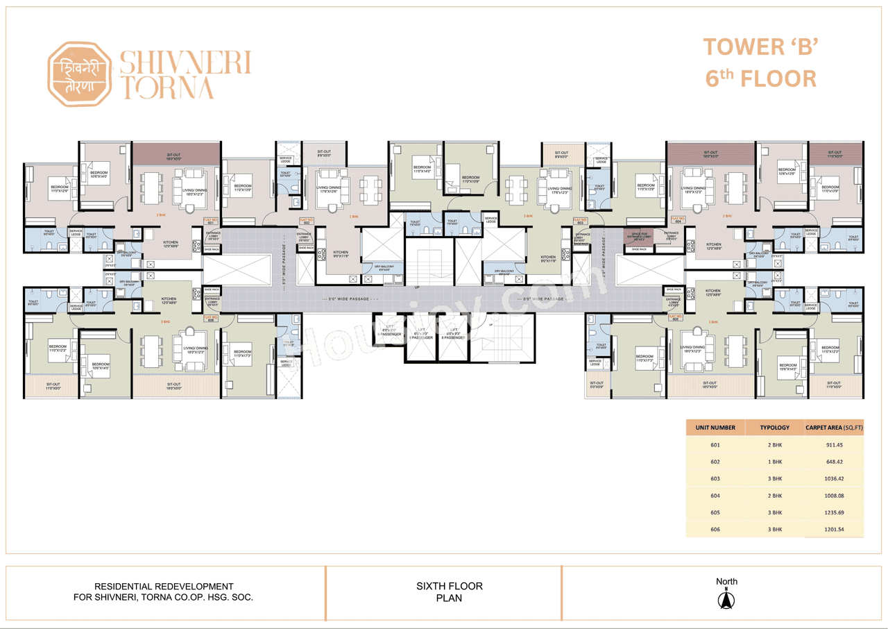 Deshpande Shivneri Torna Floor plan 24