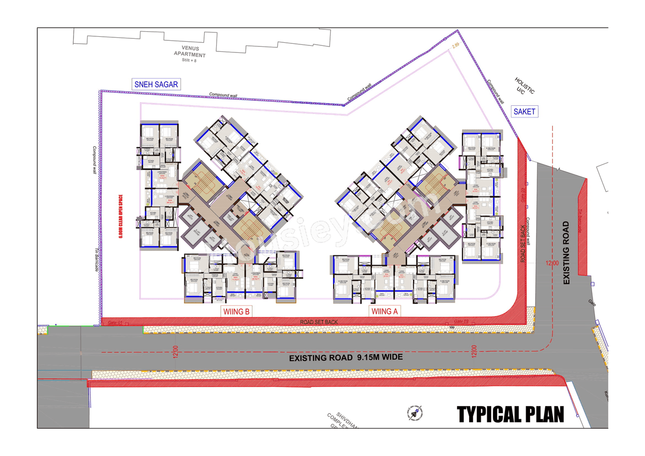 DGS Sheetal Sangham Floor Plan
